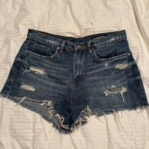 Blank NYC Barrow Distressed Jean Shorts